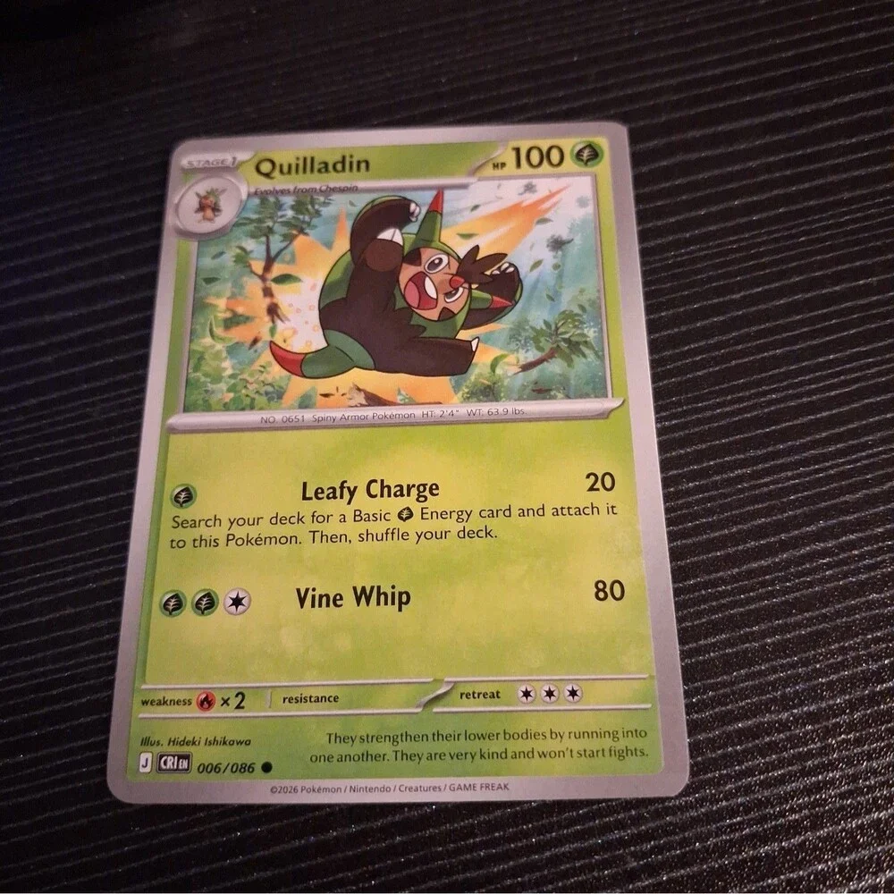 Quilladin 006/086 Me04: Chaos Rising Regular